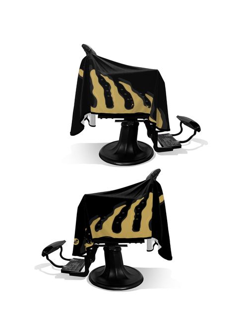 PRIME Black & Gold PRO Cape, view 3