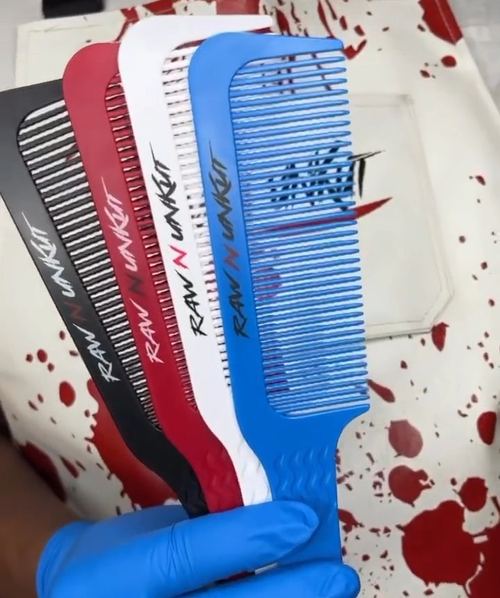 RAW N UNKUT COMBO (GRIPPER COMB + Razor Comb + Parting Comb), view 7