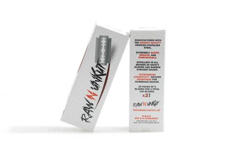 Raw N Unkut Double Edge Razor Blades, view 2