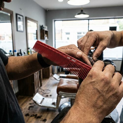 Raw N Unkut Parting Comb, view 4