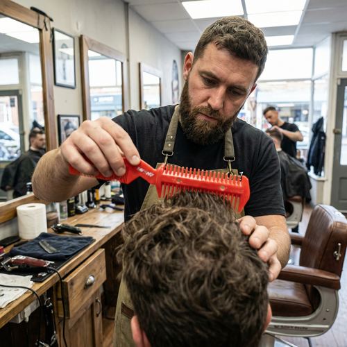 Raw N Unkut Razor Comb, view 2