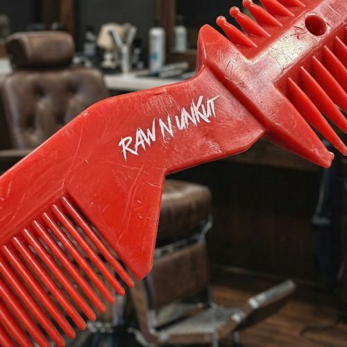 Raw N Unkut Razor Comb, view 3