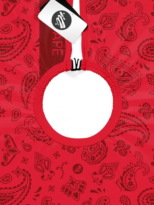 Red Bandana PRO Cape, view 5