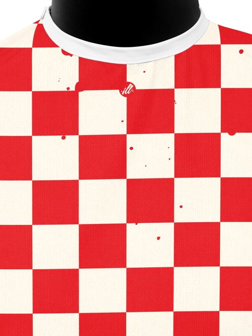 Red Checker PRO Cape, view 3