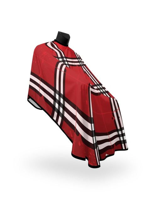 Red Plaid PRO Cape, view 5