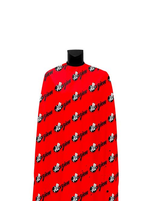Red Step and Repeat Logo PRO Cape, view 2