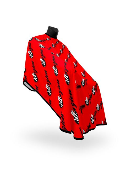 Red Step and Repeat Logo PRO Cape, view 4
