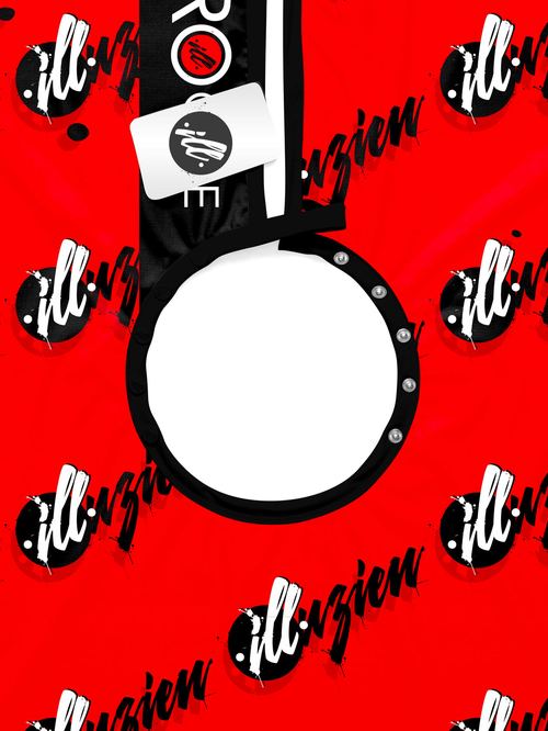 Red Step and Repeat Logo PRO Cape, view 7
