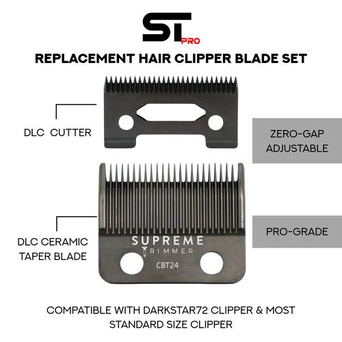 Replacement Taper Blade For DarkStar72 Clipper, view 3