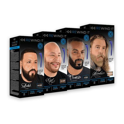 Rewind It 10 Beard and Mustache Color, view 2