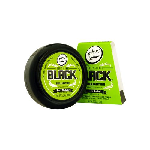 Rolda Black Brilliantine Wax 3.53 OZ