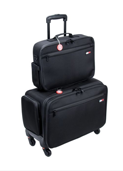 Roller Duo Mobile Workstation with Deep Storage & Extending Tray System - OG Black, view 4