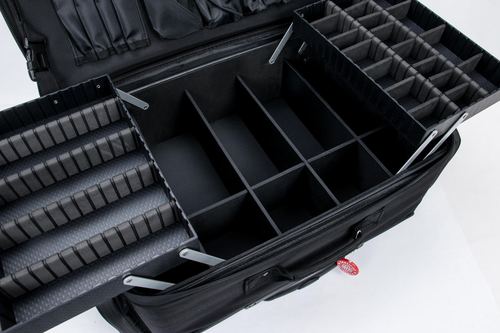 Rover Mobile Workstation with Extending Tray System - OG Black, view 3
