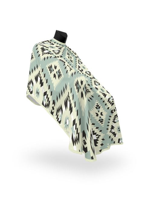 Seafoam Tribal Diamond PRO Cape, view 4