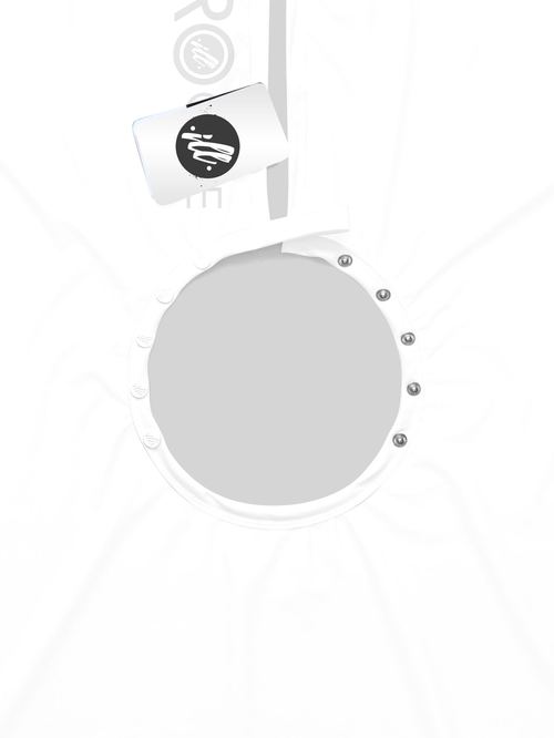 Solid White PRO Cape, view 5
