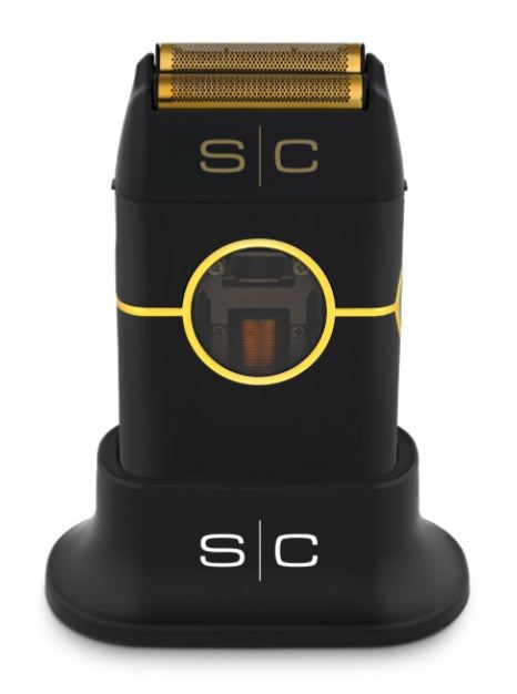 StyleCraft Instinct Metal Cordless Double Foil Shaver - Black