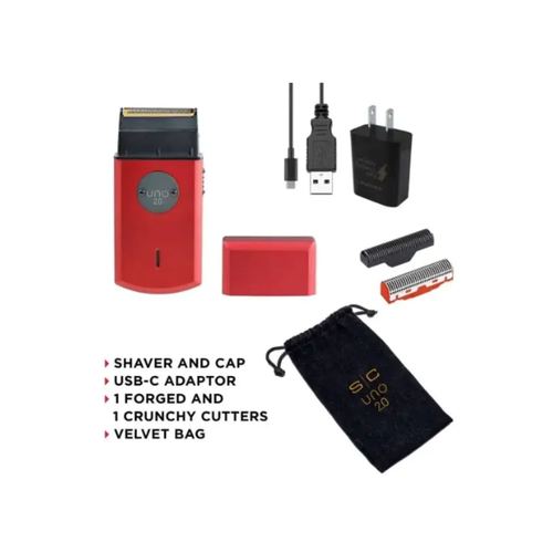 StyleCraft Uno 2.0 Single Foil Shaver SC803R, view 3