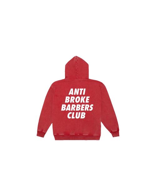 Sun Faded Trademark Zip Hoodie - Red, view 2