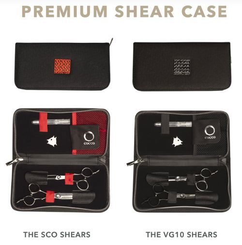 Super Cobalt Blunt and Including 6" 29 Tooth Thinning Shear Set - Select Size, view 2