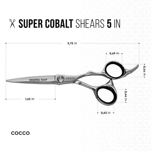 Super Cobalt Blunt and Including 6" 29 Tooth Thinning Shear Set - Select Size, view 3