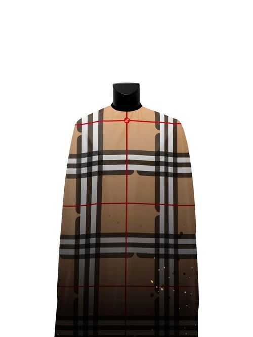 Tan Plaid PRO Cape, view 2