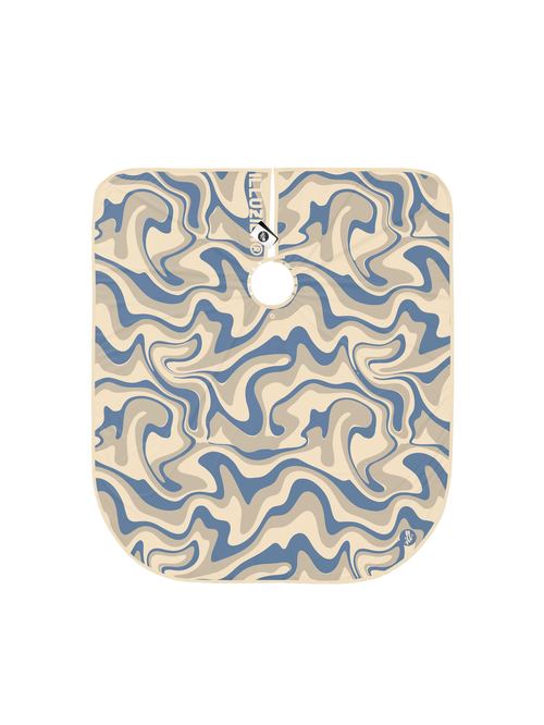Tidal Blue Wavy PRO Cape, view 6