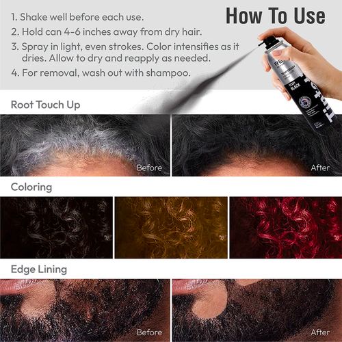Tintation Temporary Hair Color Root Touch Up Color Spray, view 4