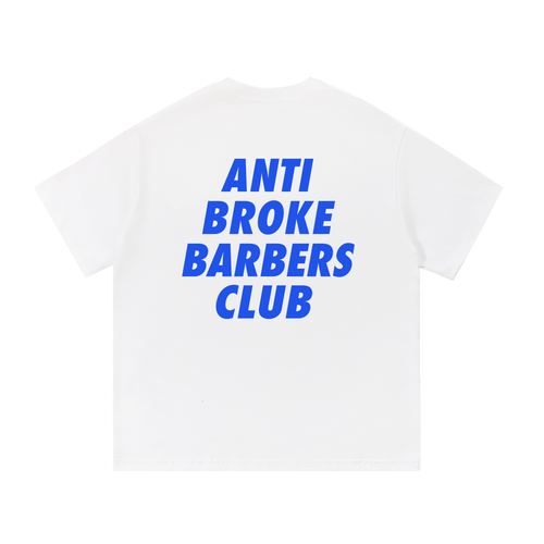 Trademark Tee - White / Royal, view 2