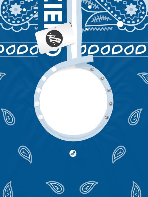 True Blue Bandana v2 PRO Cape, view 6