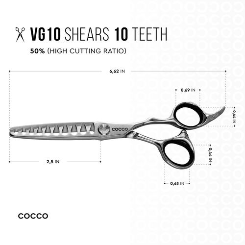VG10 6" (10T) Texturizer