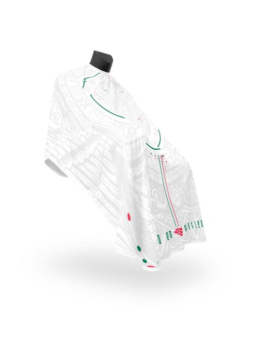 White Aztec PRO Cape, view 4
