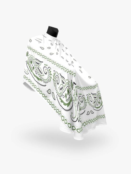 White Moss Bandana v2 PRO Cape, view 4