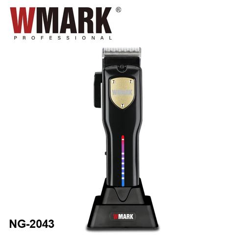 WMARK Cordless Hair Clipper NG-2043 Electric Hair Clipper 2000mAh Cordless Hair Cutter, Taper blade