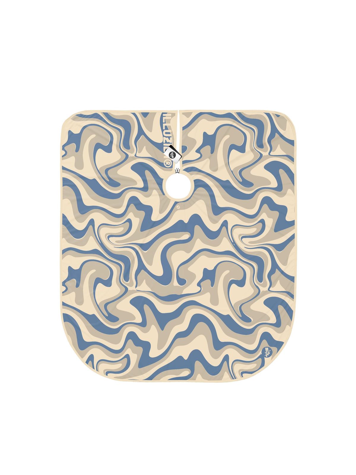 Tidal Blue Wavy PRO Cape