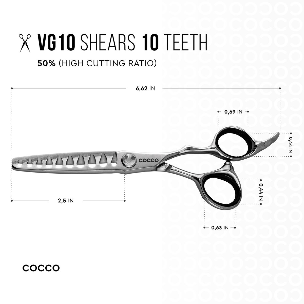VG10 6" (10T) Texturizer